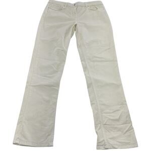 Fabiana Filippi Jeans Womens 48 IT 12‎ US Cream White Todi Straight Leg Italy